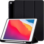 D-Pro Smart Cover V2 etui do Apple Pencil / iPad Air 1/2 9.7 2017/2018 5/6 gen. (Black)