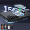 Etui D-Pro Matte Hybrid MagSafe Case obudowa magnetyczna do Samsung Galaxy S25 FE (Czarny)