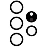 Szkło aparatu szkiełko oczko oko tylnej kamery soczewka szybka tył + klej do Samsung Galaxy S22 Ultra (SM-S908) (5 szt.)