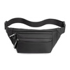 Saszetka D-Pro Crossbody Fanny Pack biodrówka nerka sportowa torebka na pas (Czarny)