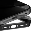 Siateczka ochronna Anti Dust Mesh membrana dolnego głośnika mikrofonu metalowa naklejka przeciwpyłowa do iPhone 12 13 14 15 16 (Czarny)