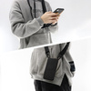 Etui D-Pro Crossbody XL obudowa pasek smycz zawieszka na ramię szyję iPhone 14 Pro Max (Czarny)