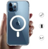 Etui D-Pro Hybrid MagSafe Case obudowa magnetyczna do iPhone 13 Pro Max (Przezroczysty)