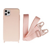 Etui D-Pro Crossbody XL obudowa pasek smycz zawieszka na ramię szyję iPhone 13 Pro (Różowy)