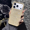 D-Pro Crystal Sparkle etui hybrydowe błyszczące z kryształkami do Apple iPhone 17 Pro (Czarny)