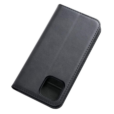 Etui D-Pro Flip Cover Wallet Case z klapką magnetyczną portfel iPhone 14 Pro (Czarny)