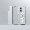 Etui D-Pro Quartz MagSafe Crystal TPU+PC Case obudowa hybrydowa wzmacniana magnetyczna do Apple iPhone 17 (Przezroczysty)