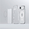 Etui D-Pro Quartz MagSafe Crystal TPU+PC Case obudowa hybrydowa wzmacniana magnetyczna do Apple iPhone 17 Air (Przezroczysty)