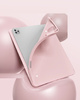 Etui D-Pro Smart Cover Case pokrowiec obudowa z klapką z uchwytem na rysik do Apple iPad Pro 11" 5 Gen. M4 (2024) / 6 Gen. M5 (2025) (Różowy)