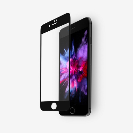 Szkło hartowane XHD Glass szybka ochronna na ekran do Apple iPhone 7 Plus / 8 Plus (Czarny)