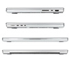 Etui Hard Case obudowa do Apple MacBook Pro 14 M1 A2442 (2021) / M2 A2779 (2023) / M3 A2918/A2992 (2023) / M4 A3112/A3185/A3401 (2024) / M5 (2025) (Przezroczysty Połysk)