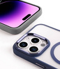 Etui obudowa magnetyczna Metal Camera Hybrid do MagSafe iPhone 15 Plus (Szary)