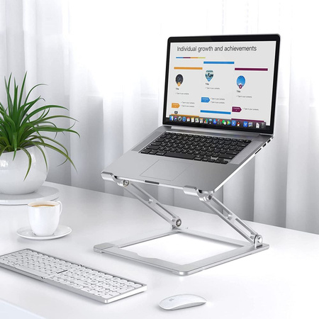 Stojak AluDesk V3 Laptop Stand aluminiowa podstawka do laptopa MacBook (Gwiezdna Szarość)