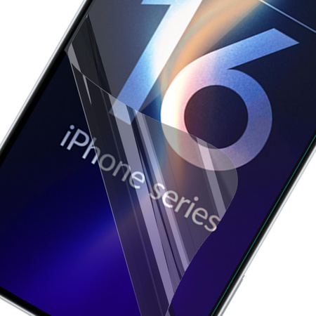 Szkło hybrydowe 3mk Flexible Glass elastyczna folia ochronna na ekran do Apple iPhone 16 Plus