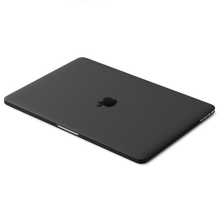 Hard Case etui obudowa Macbook Pro 13 (A1706 / A1708 / A1989 / A2159 / A2251 / A2289 / A2338 M1 M2) 2016-2022 (Matte Black)