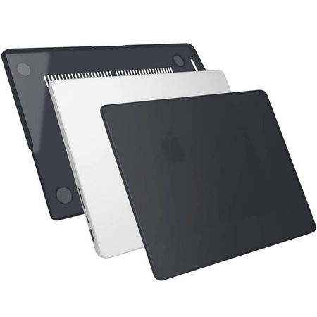 Etui Hard Case obudowa do Apple MacBook Pro 14 M1 A2442 (2021) / M2 A2779 (2023) / M3 A2918/A2992 (2023) / M4 A3112/A3185/A3401 (2024) / M5 A3434 (2025) (Czarny Mat)