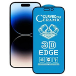 Szkło hybrydowe XHD 3D Edge Ceramic Film folia ceramiczna niepękająca na ekran do iPhone 13/13 Pro/14/16e (Clear)