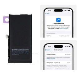 Bateria A2660 akumulator Li-ion 2406mAh Diagnosable z możliwością przypisania jako oryginał do Apple iPhone 13 mini