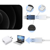 Adapter przejściówka USB-C Typ-C do Apple Lightning iPhone (Silver)