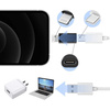 Adapter przejściówka USB-C Typ-C do Apple Lightning iPhone (Black)