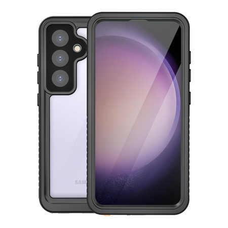 Etui D-Pro 360° Waterproof Case IP68 obudowa wodoodporna wodoszczelna pancerna Samsung Galaxy S24  (Black)
