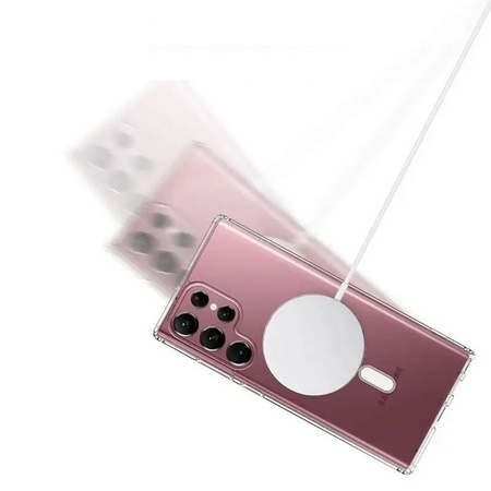 Etui D-Pro Hybrid MagSafe Case obudowa magnetyczna do Samsung Galaxy S23 Ultra