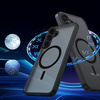 Etui D-Pro Matte Hybrid MagSafe Case obudowa magnetyczna do Samsung Galaxy S25 FE (Czarny)