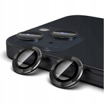 Zestaw Eagle Eye Lens szkło + metalowa ramka na tylną kamerę aparat do iPhone 13/13 mini (2 szt.) (Black)