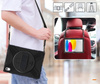 D-Pro 360 Armor Strap Case etui pancerne z uchwytem na rękę i paskiem na ramię do Apple iPad 10 Gen. (2022) / 11 Gen. (2025) (Czarny)