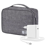 Zestaw ładowarka zasilacz USB-C 30W do Apple MacBook iPad + kabel USB-C 200cm + organizer na kable