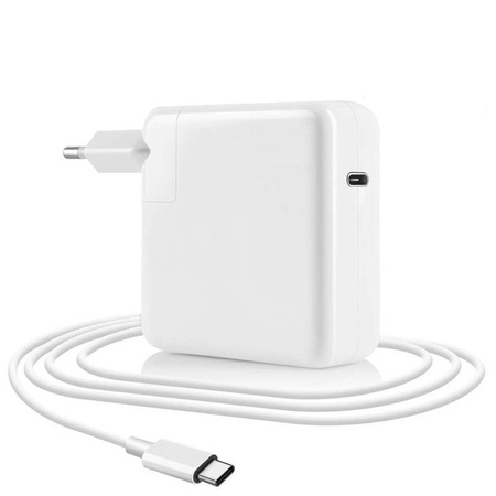 Ładowarka zasilacz sieciowy USB-C 70W PD A2743 do Apple iPad MacBook Air 13 15 Pro 14 + kabel 2x USB-C 200cm