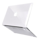 Hard Shell Case etui obudowa do Apple MacBook Air 13" A1369/A1466 2009-2017 (Crystal Clear - Przezroczysty)