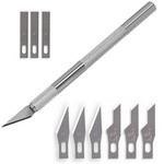 Razor Blade Set skalpel nóż modelarski nożyk precyzyjny +9 ostrzy
