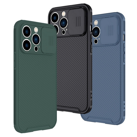 Etui D-Pro CamShield TPU MagSafe obudowa magnetyczna z przysłoną kamery do iPhone 14 Pro (Czarny)