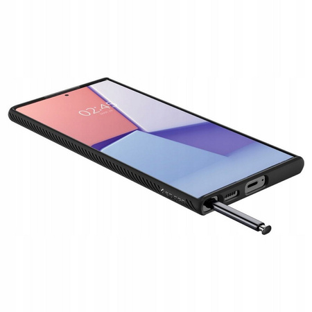Spigen Liquid Air Case etui do Samsung Galaxy S23 Ultra (Black)