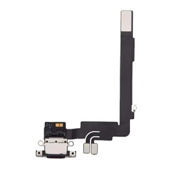 Gniazdo złącze port dock ładowania taśma flex USB-C do Apple iPhone 16 Pro Max (OEM Oryginał) (Czarny)
