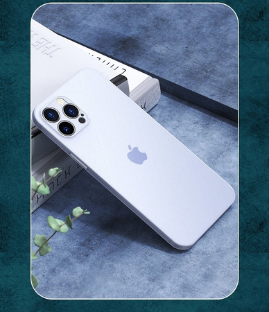 Etui D-Pro Air PP Case 0.4mm ultra cienkie najcieńsze minimalistyczne matowe iPhone 14 Pro (Czarny)