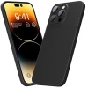 Etui D-Pro Air PP Case 0.4mm ultra cienkie najcieńsze minimalistyczne matowe iPhone 15 Pro Max (Czarny)