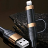 Usams Kabel 4w1 USB-A/USB-C do USB-C/Lightning (Black)
