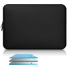 Torba D-Pro Neopren Sleeve pokrowiec etui miękkie minimalistyczne na laptop HP Dell Lenovo MacBook Air/Pro 13/14 (Czarny)