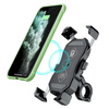 NOX Motorcycle Phone Holder 15W Wireless Charger USB QC3.0