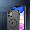 Etui D-Pro Matte Hybrid MagSafe Case obudowa magnetyczna iPhone 11 (Czarny)