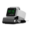 Stojak Aluminium Night Stand podstawka na ładowarkę Apple Watch 4/5/6/7/8/9/10/11/SE/Ultra 1/2/3 (Szary)