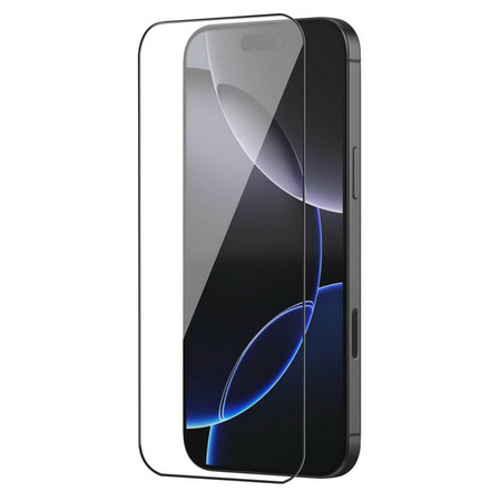 Szkło hartowane XHD Premium Glass szybka ochronna na ekran do Apple iPhone 17 Air (Clear / Black Frame)