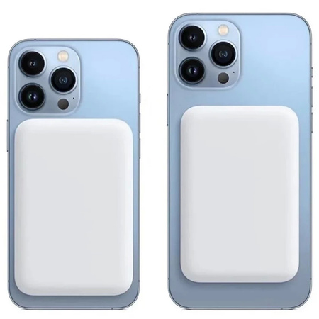 Power Bank MFC indukcyjny magnetyczny bezprzewodowy kieszonkowy 5000mAh MagSafe iPhone 12 13 14 15 Pro Max