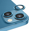 Eagle Eye Lens szkło + metalowa ramka na tylną kamerę aparat do iPhone 13 mini/13 (1 szt.) (Dark Blue)