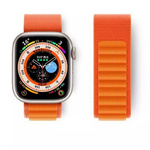 Pasek opaska sportowa D-Pro Alpine Loop pasek opaska do Apple Watch 4/5/6/7/8/9/10/11/SE/Ultra 1/2/3 44/45/46/49mm (Pomarańczowy)