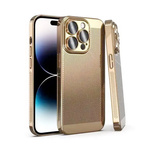 D-Pro Mesh Case galwanizowane etui obudowa iPhone 13 Pro Max (Gold)