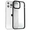 D-Pro Crystal Hybrid etui obudowa pokrowiec do iPhone 13 Pro Max (Clear/Black)