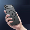Etui D-Pro Matte Hybrid MagSafe Case obudowa magnetyczna iPhone 17 (Czarny)